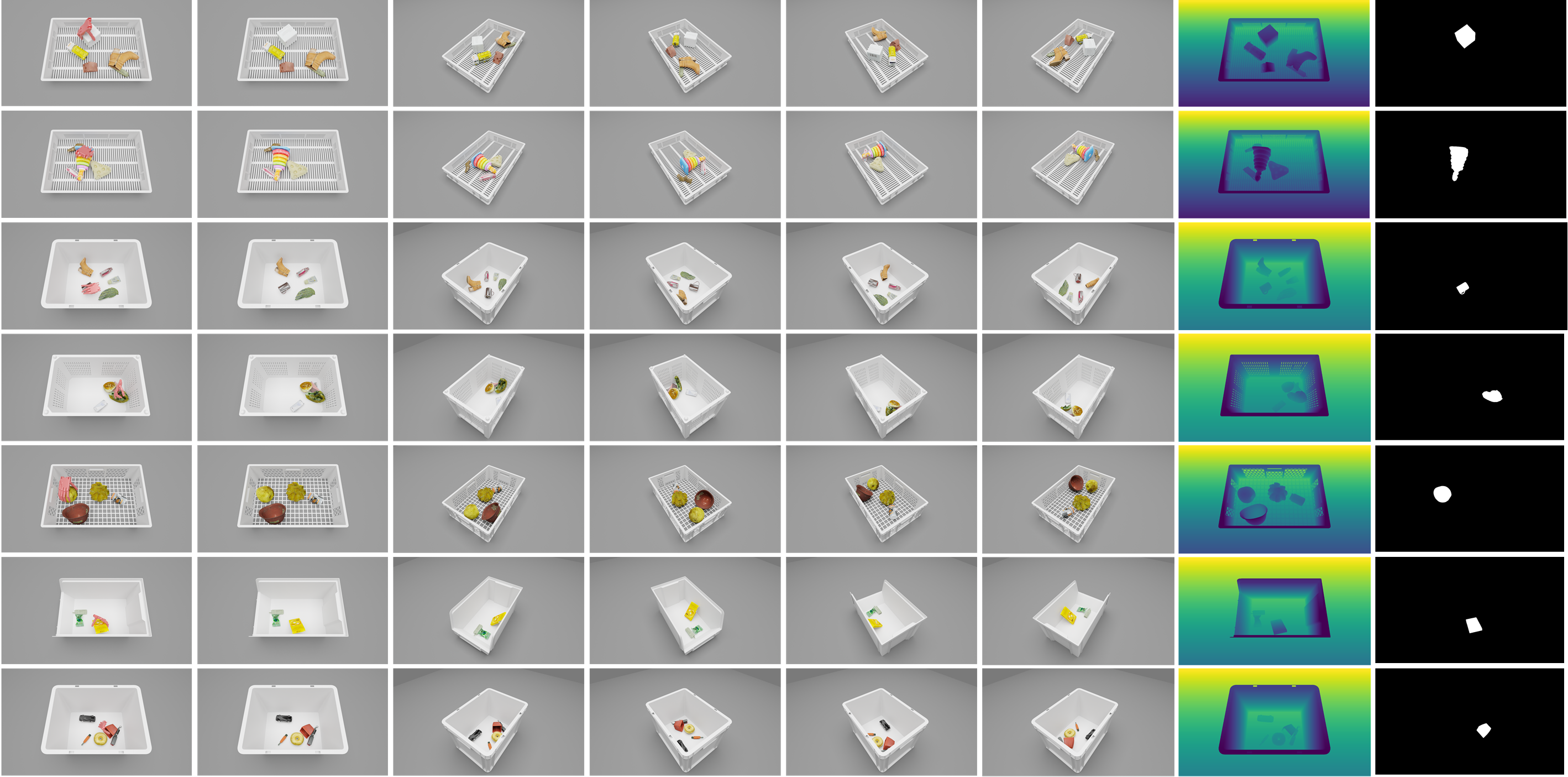 OmniDex box grasping examples